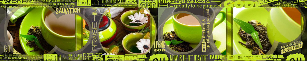 Скинали — Коллаж зеленый чай